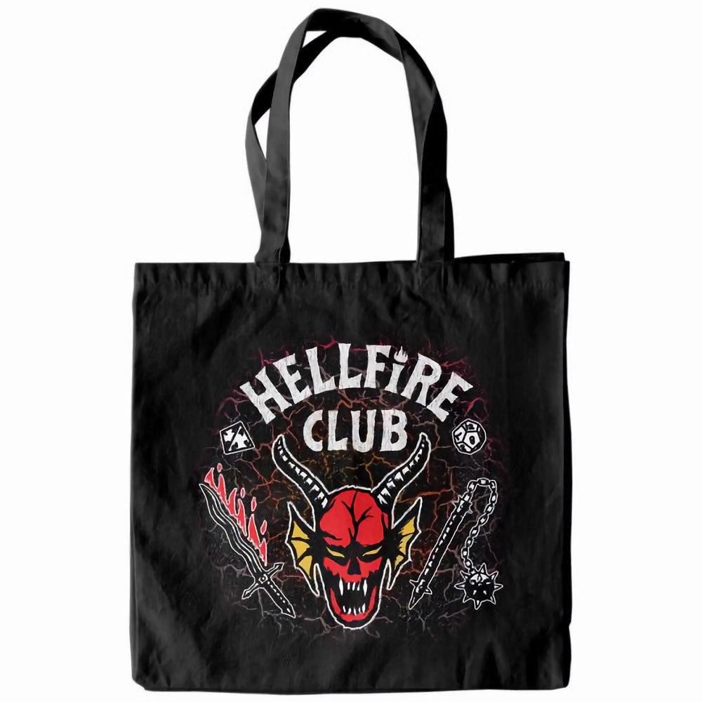 STRANGER THINGS ストレンジャー・シングス (シーズン5 2025年配信決定 ) - Hellfire Club / トートバッグ - PGS